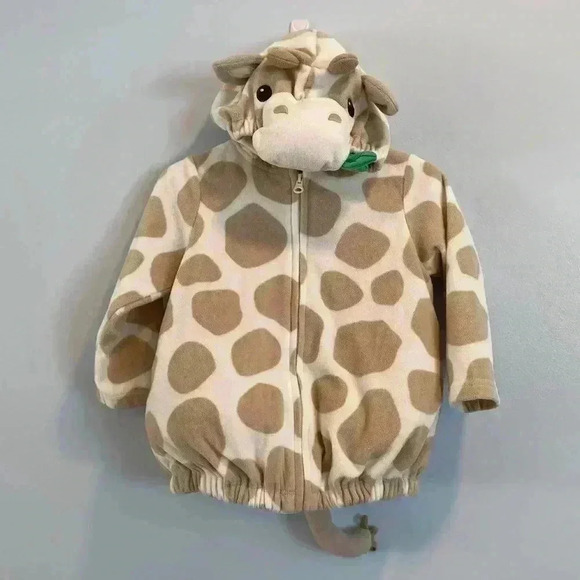 Carter's Baby Giraffe Costume Size 18M Halloween Holiday Party Costume Cute - Picture 3 of 7